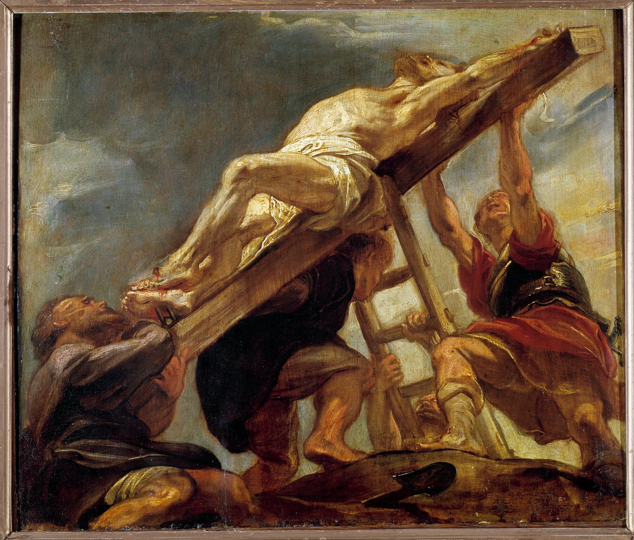 Élévation de la croix (esquisse pour un compartiment du plafond de l