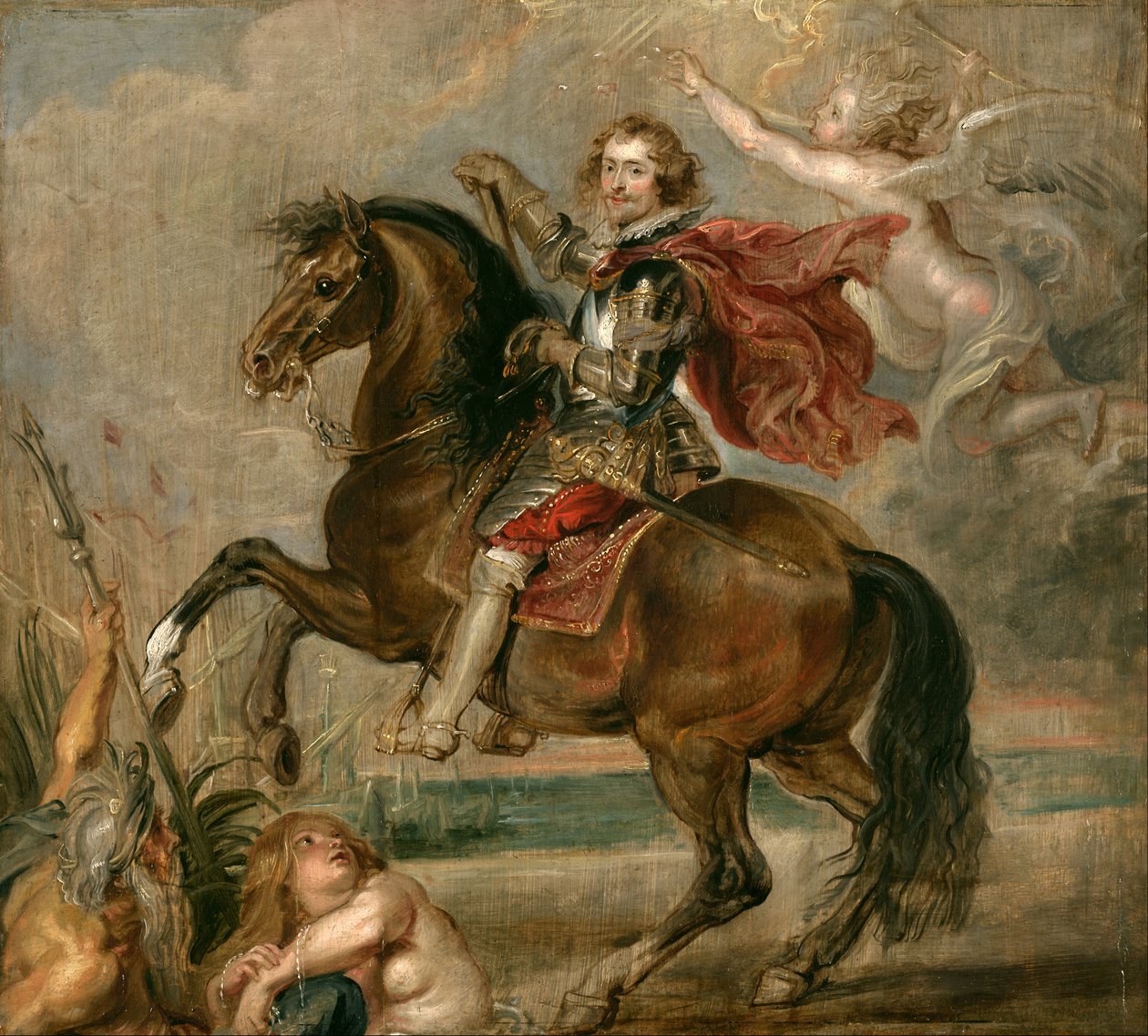 Portrait équestre du duc de Buckingham - Peter Paul Rubens