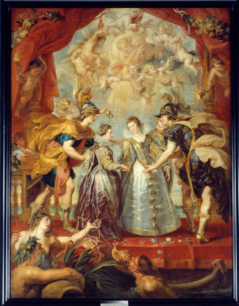 Échange des deux princesses de France et d