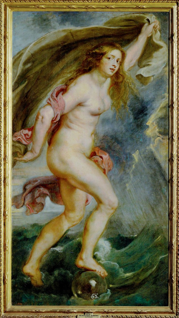 Fortune, peinte pour la Torre de La Parada (peinture sur toile) - Peter Paul Rubens