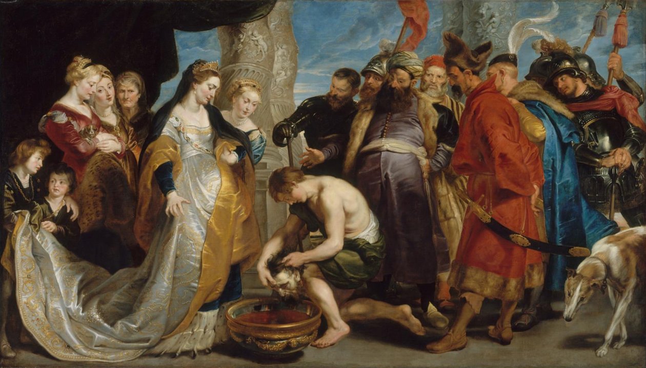 La tête de Cyrus apportée à la reine Tomyris - Peter Paul Rubens