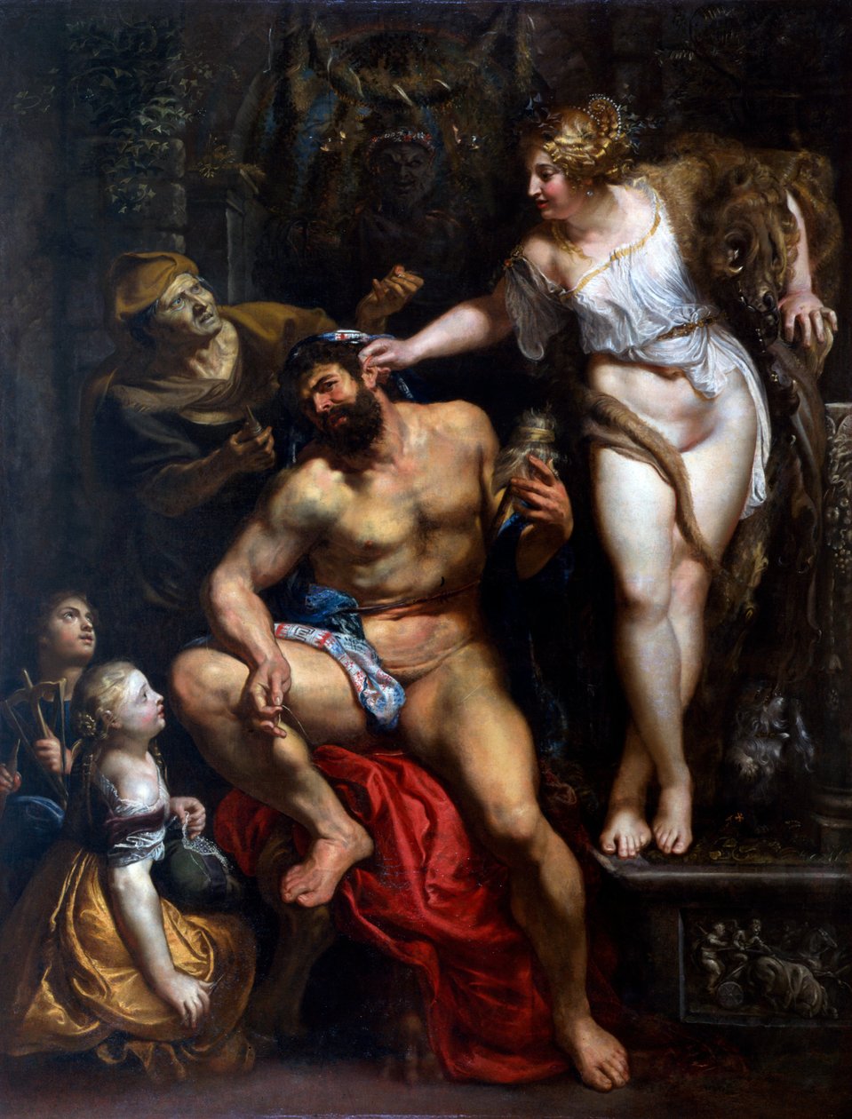 Hercule et Omphale, 1606 - Peter Paul Rubens