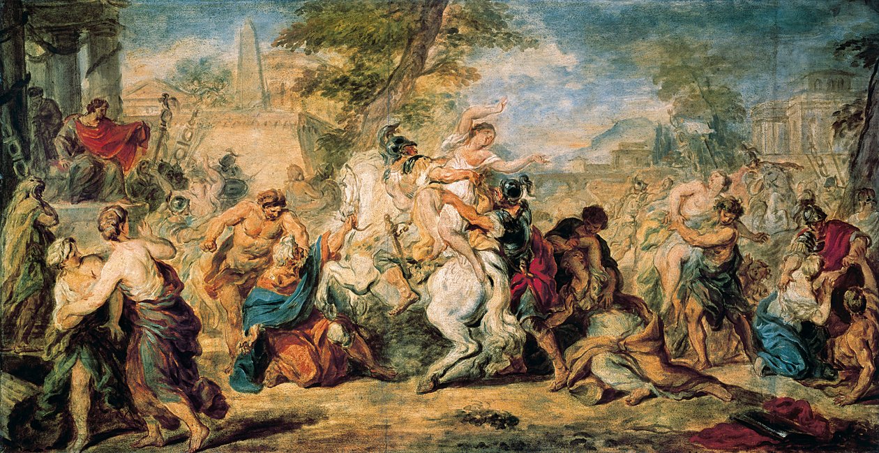 Le rapt des Sabines - Peter Paul Rubens