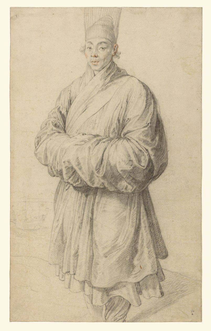 Homme en costume coréen - Peter Paul Rubens