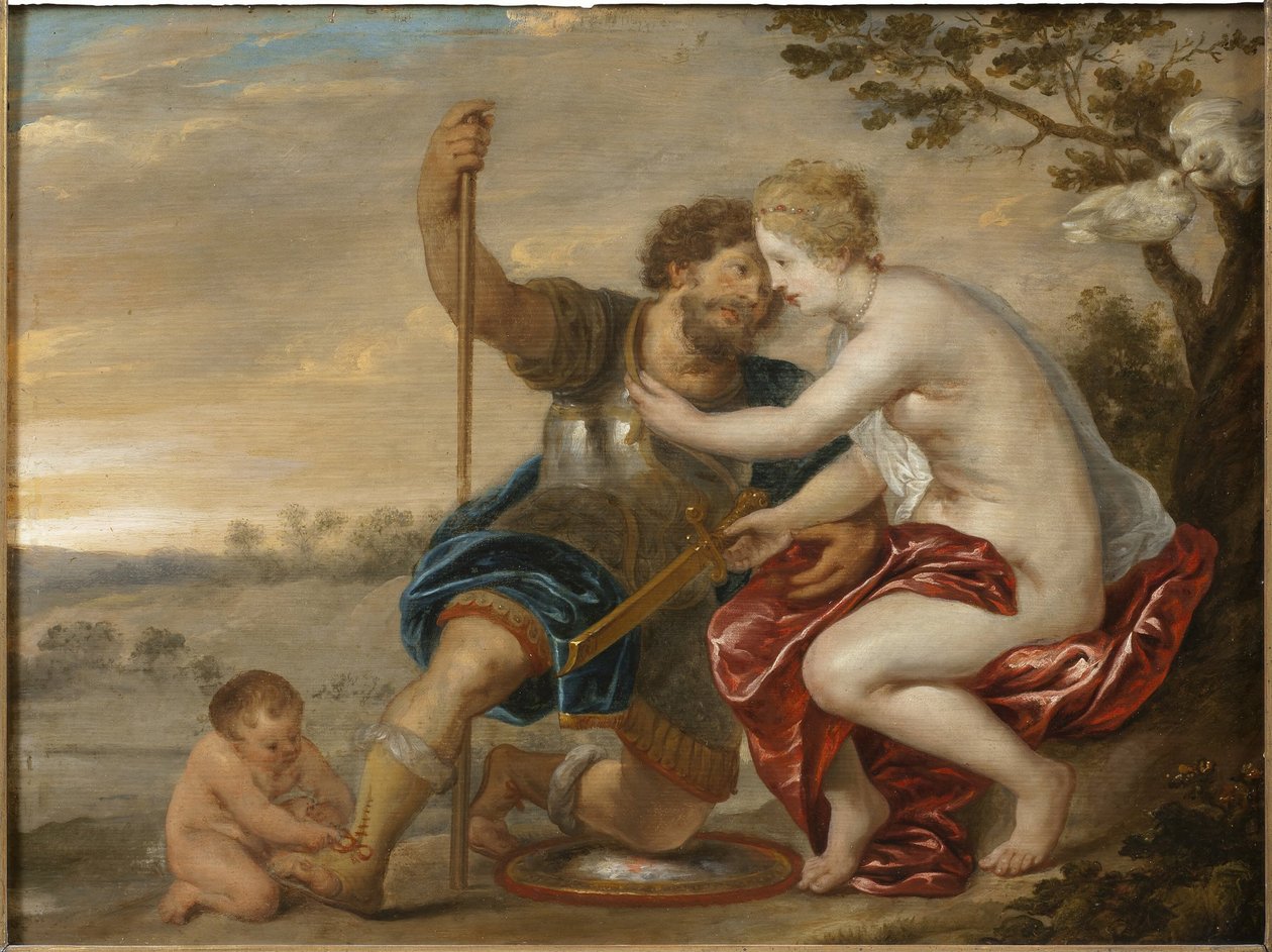 Mars, Vénus et Cupidon - Peter Paul Rubens