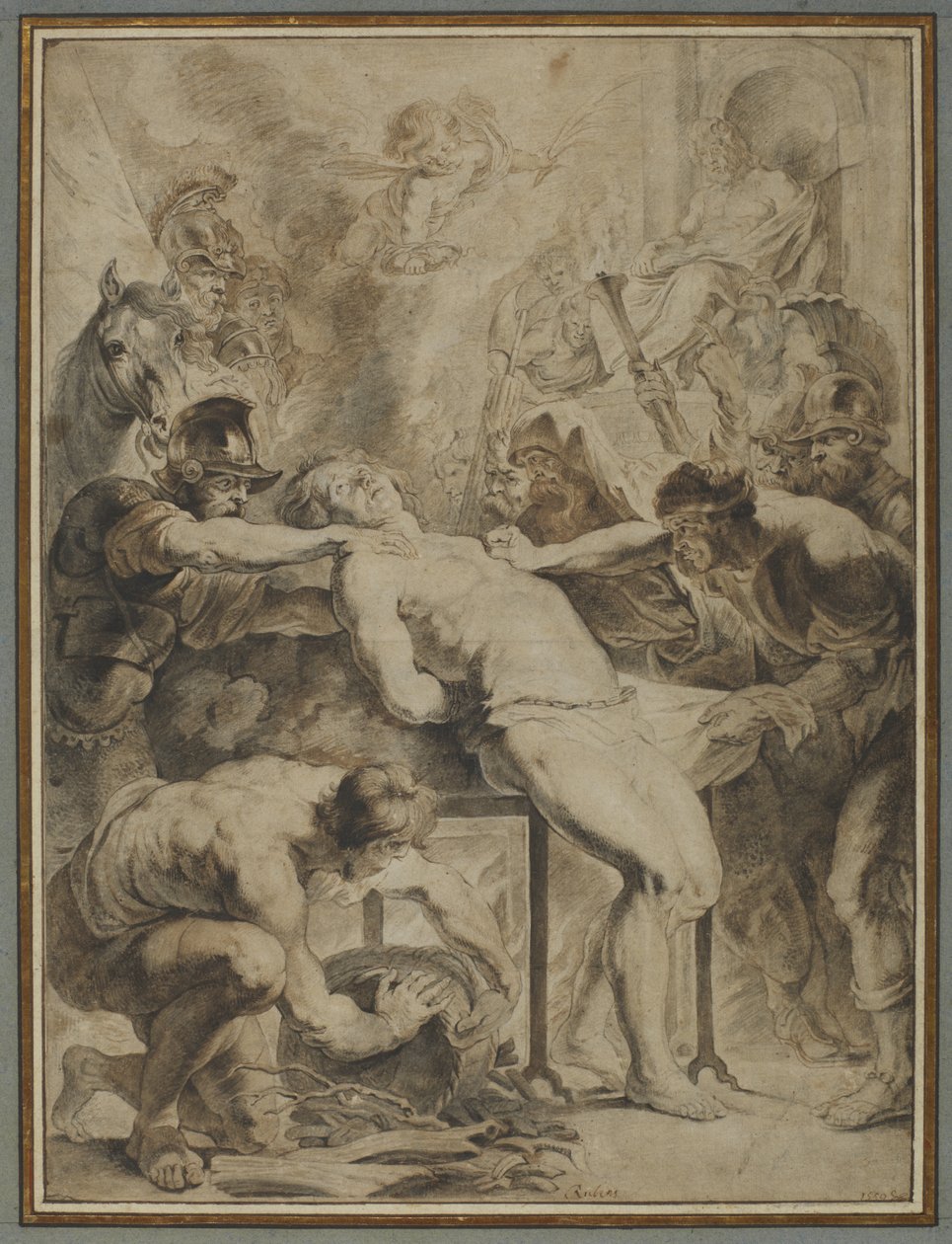 Martyr de Saint Laurent, 1550 - Peter Paul Rubens