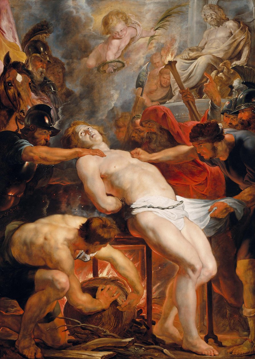 Le martyre de saint Laurent - Peter Paul Rubens