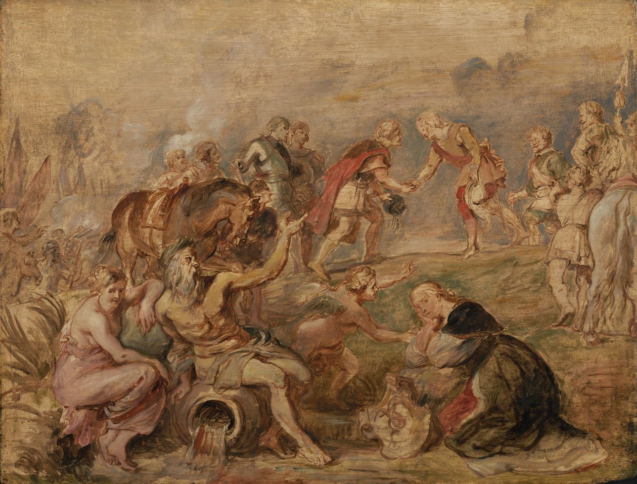 Rencontre entre le roi Ferdinand de Hongrie et le cardinal-infant Ferdinand d