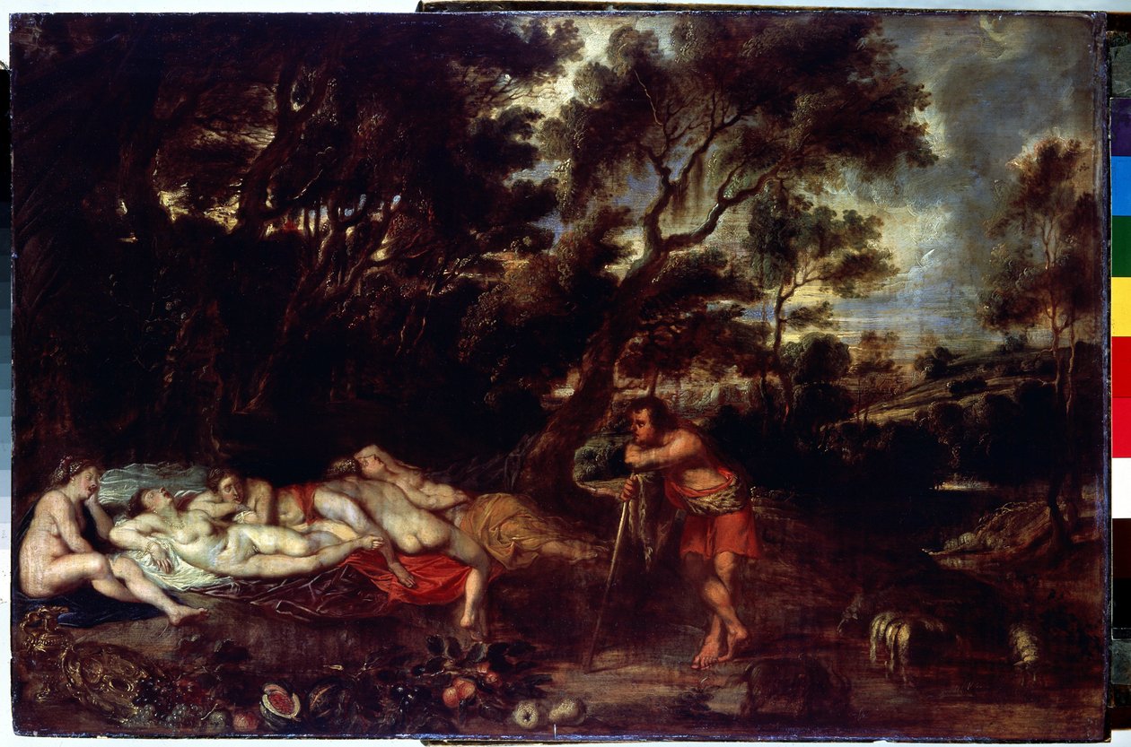 Paysage avec Cimon et Iphigénie - Peter Paul Rubens