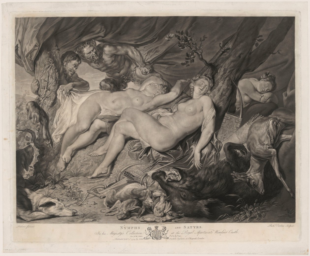 Le repos de Diane - Peter Paul Rubens