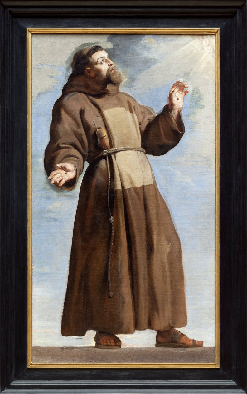 Saint François en extase - Peter Paul Rubens