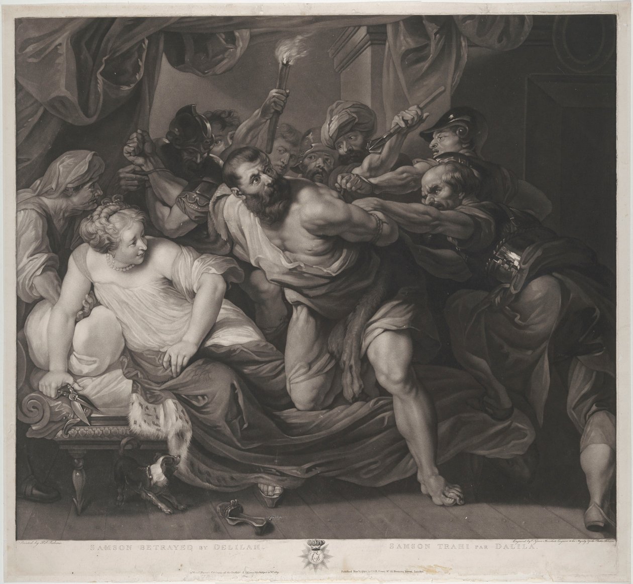 Samson est fait prisonnier - Peter Paul Rubens