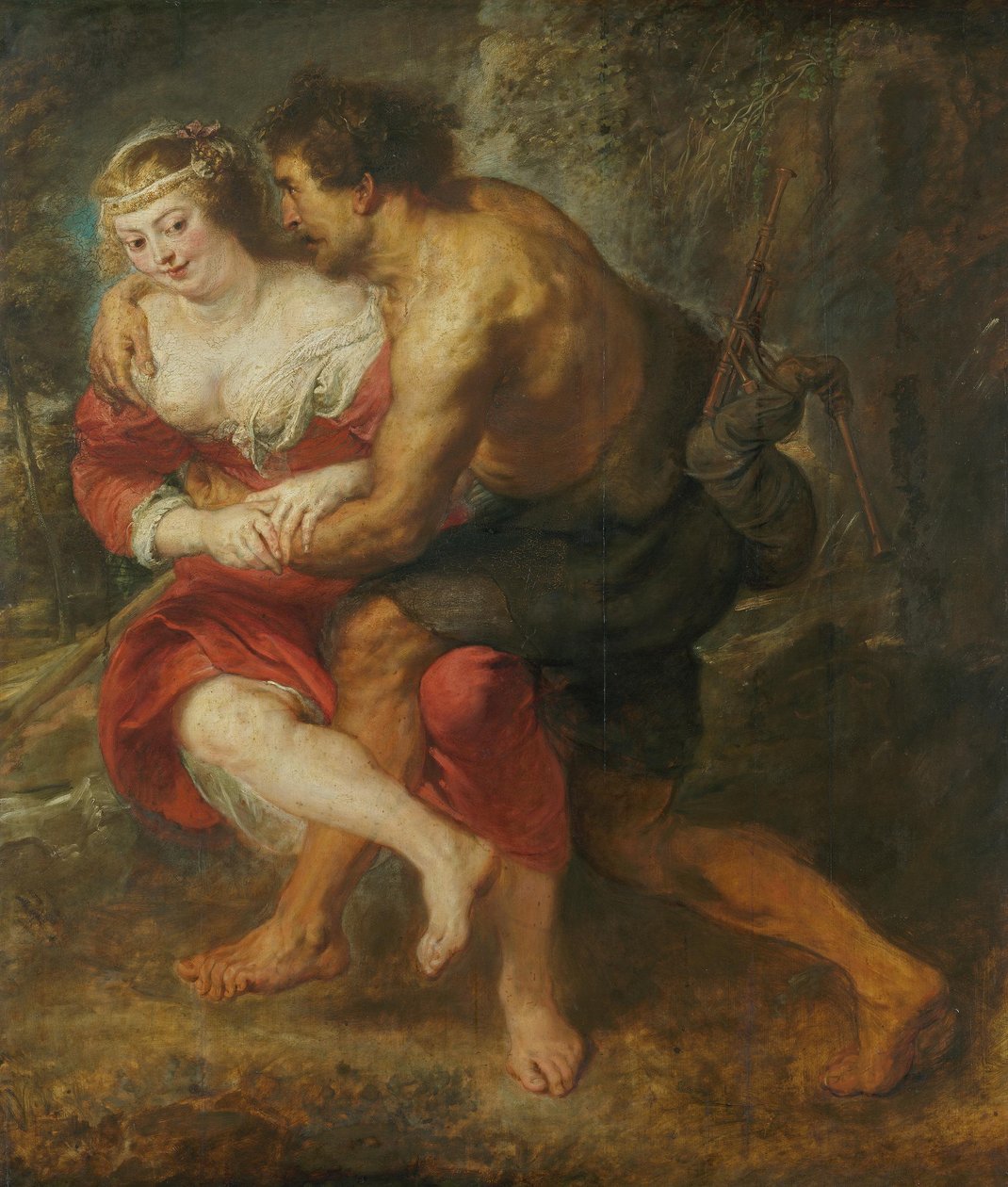 Scène pastorale (Silvia et Coridon) - Peter Paul Rubens
