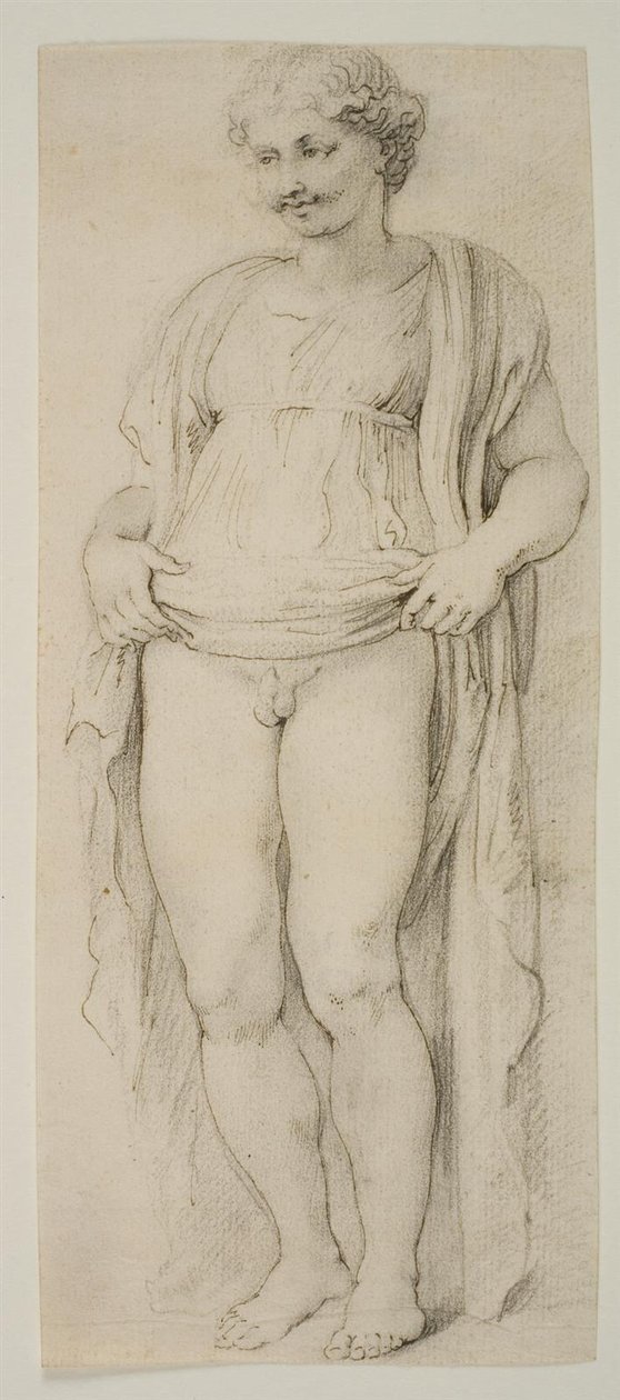 Hermaphrodite debout - Peter Paul Rubens