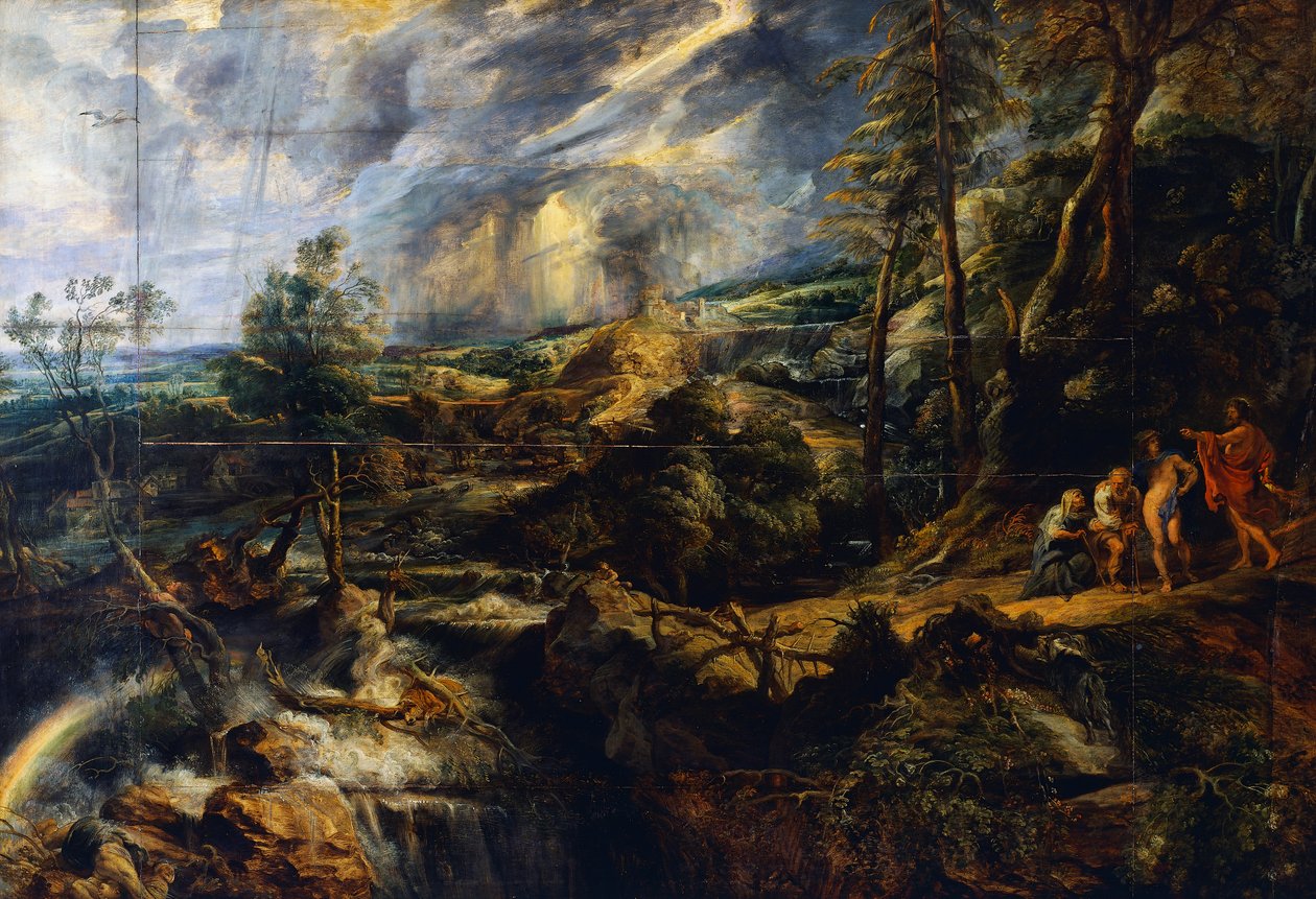 Paysage orageux, vers 1625 - Peter Paul Rubens