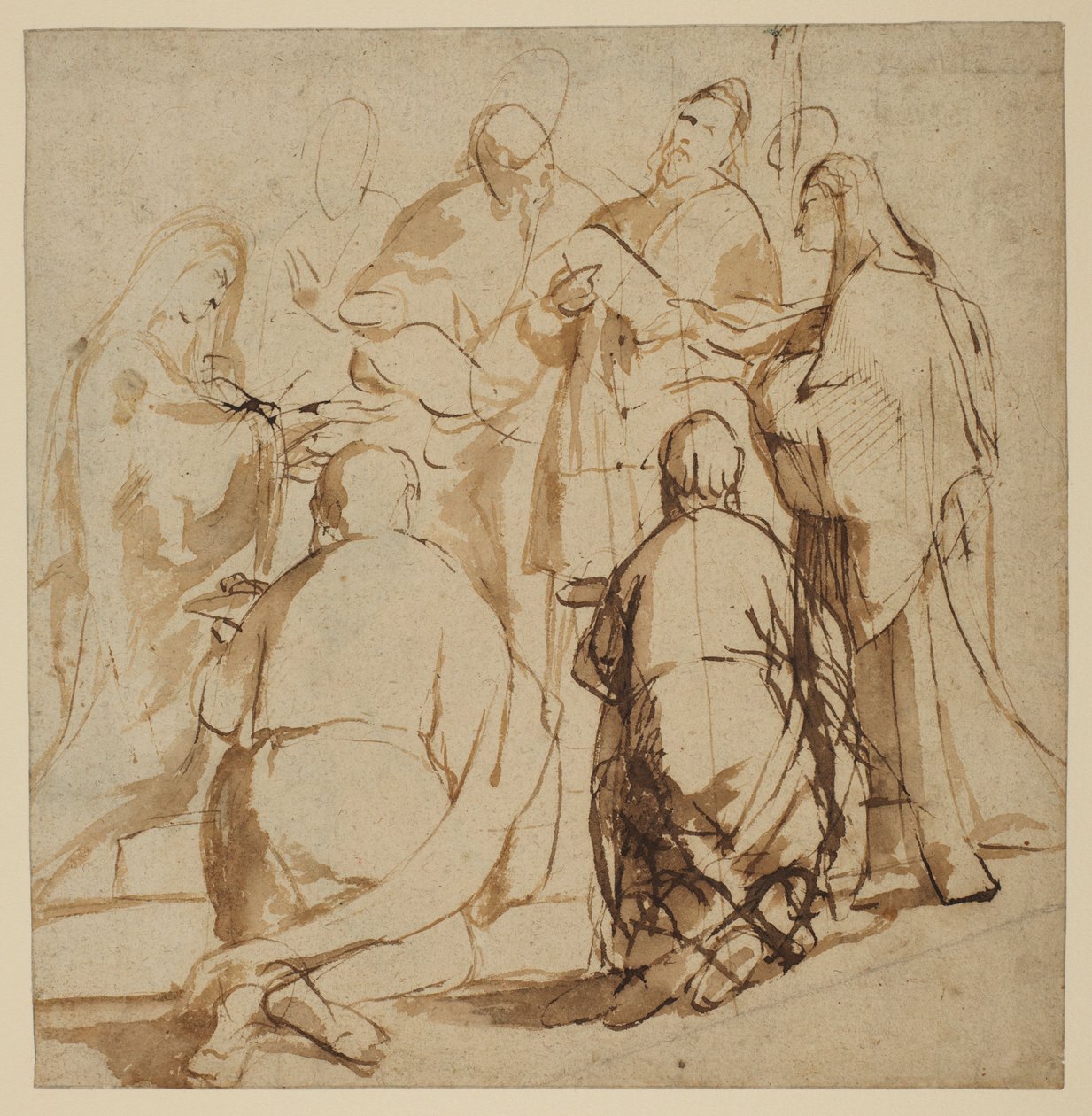 Études pour la Présentation au Temple - Peter Paul Rubens