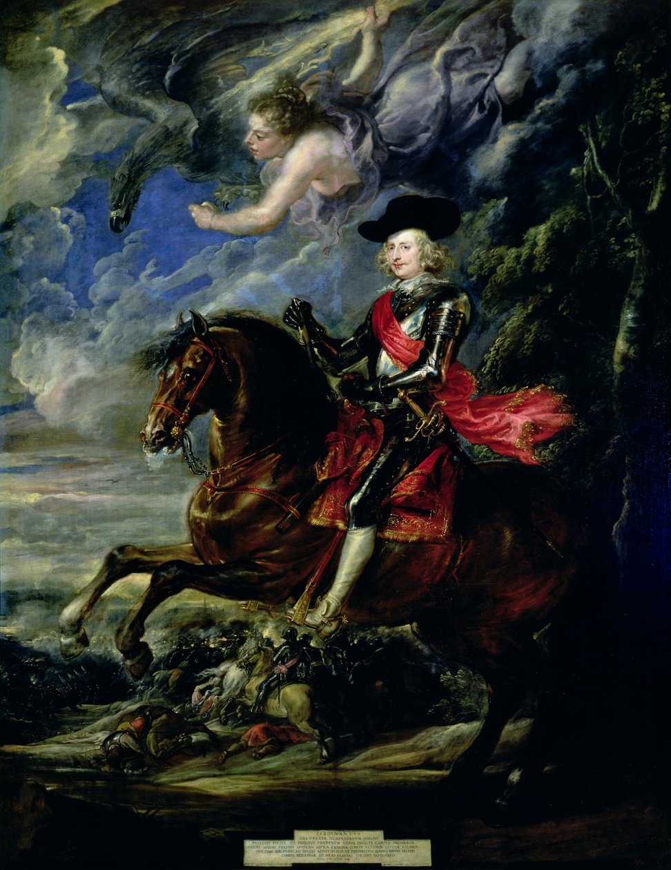 Le Cardinal Infant Ferdinand à la bataille de Nordlingen - Peter Paul Rubens