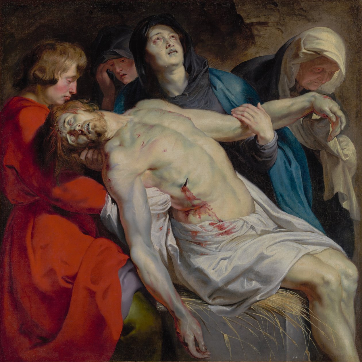 La mise au tombeau - Peter Paul Rubens