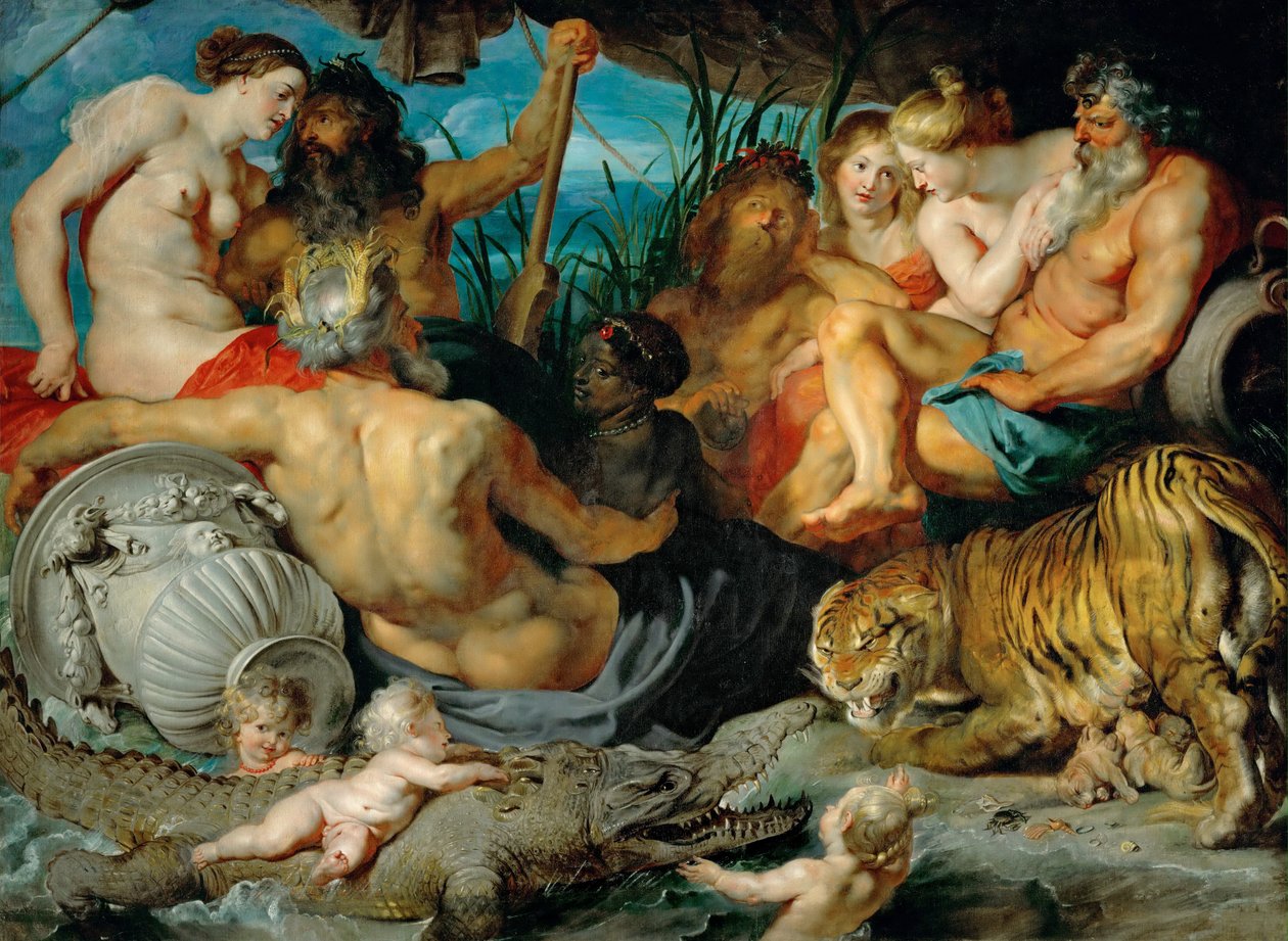 Les Quatre Continents - Peter Paul Rubens