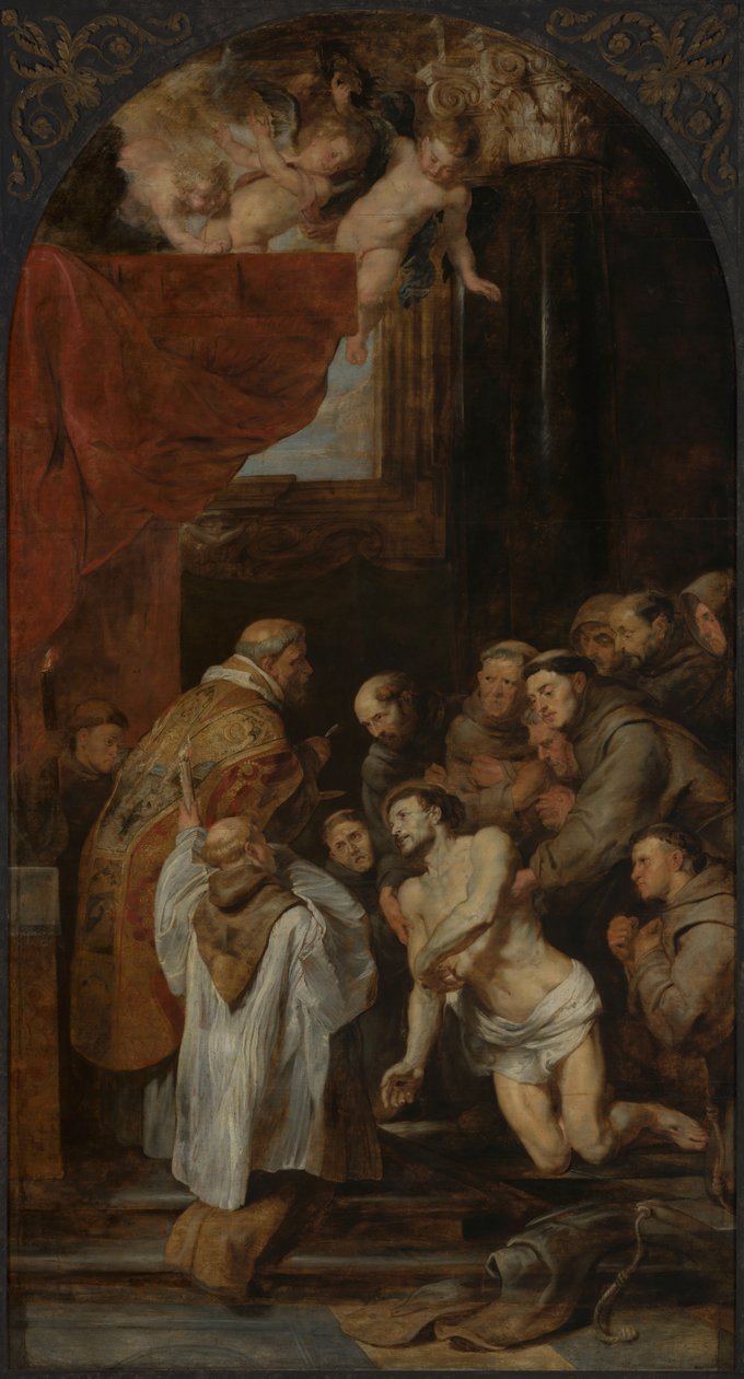 La dernière communion de saint François d