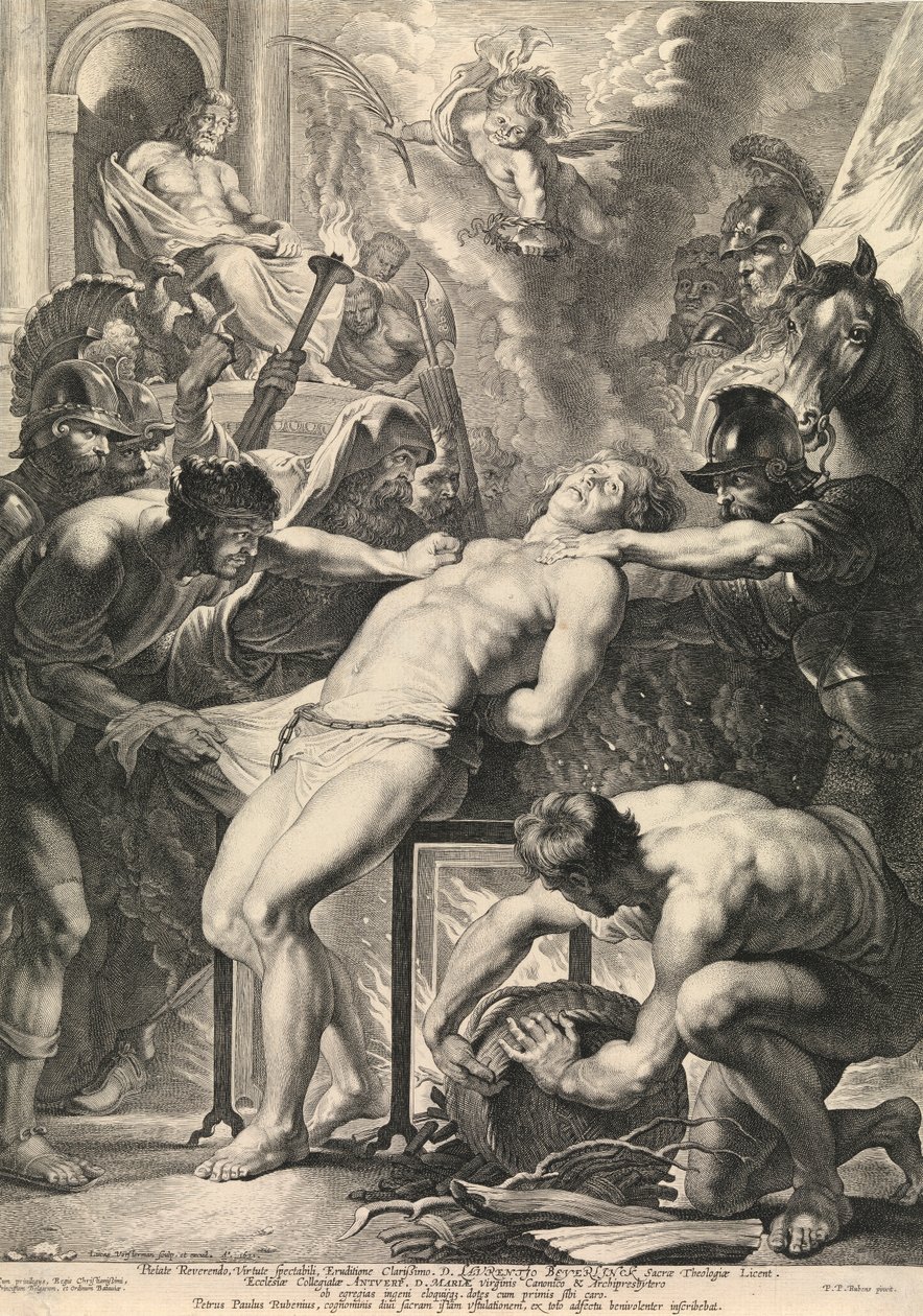 Le Martyre de Saint Laurent - Peter Paul Rubens