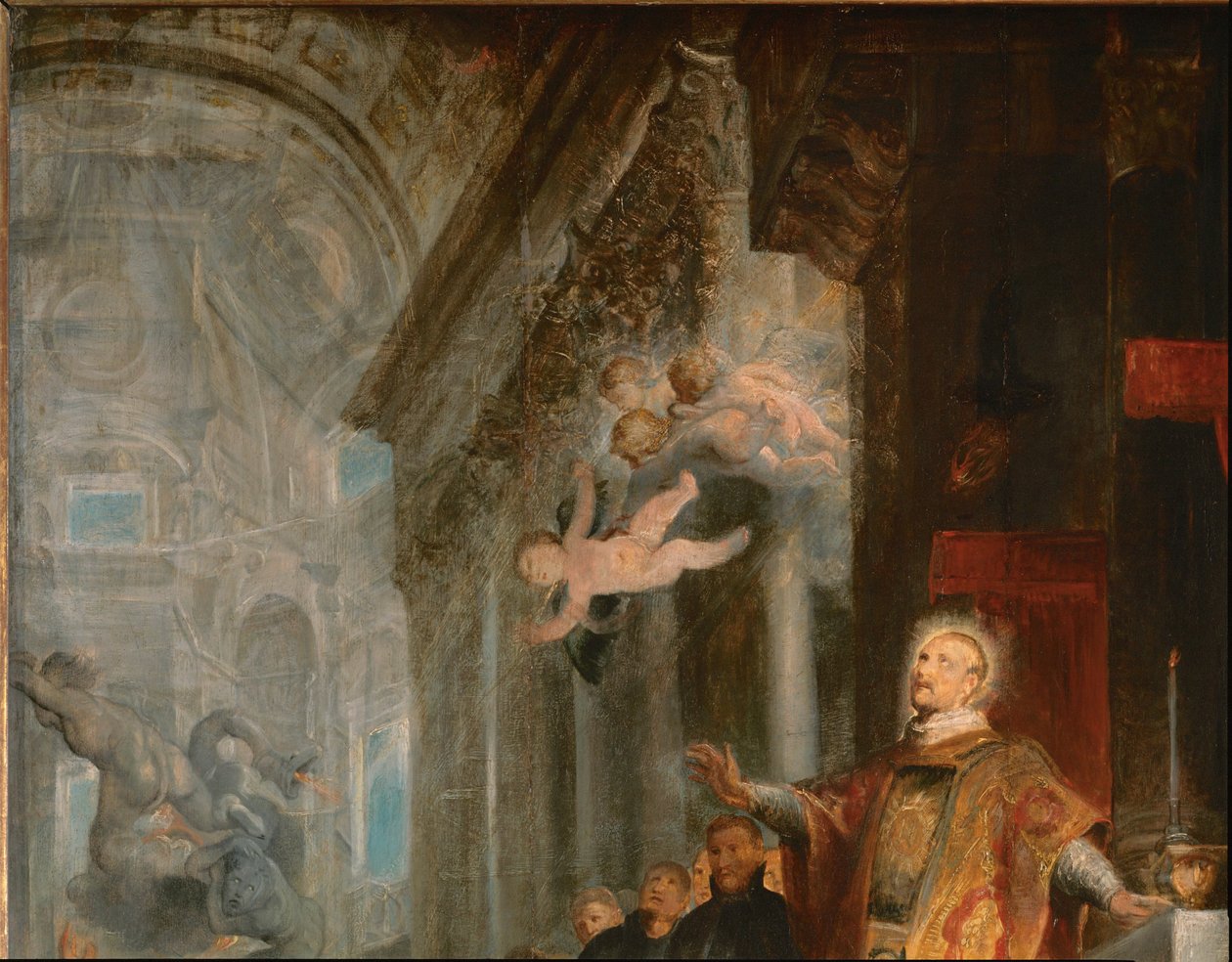 Le miracle de saint Ignace de Loyola - Peter Paul Rubens
