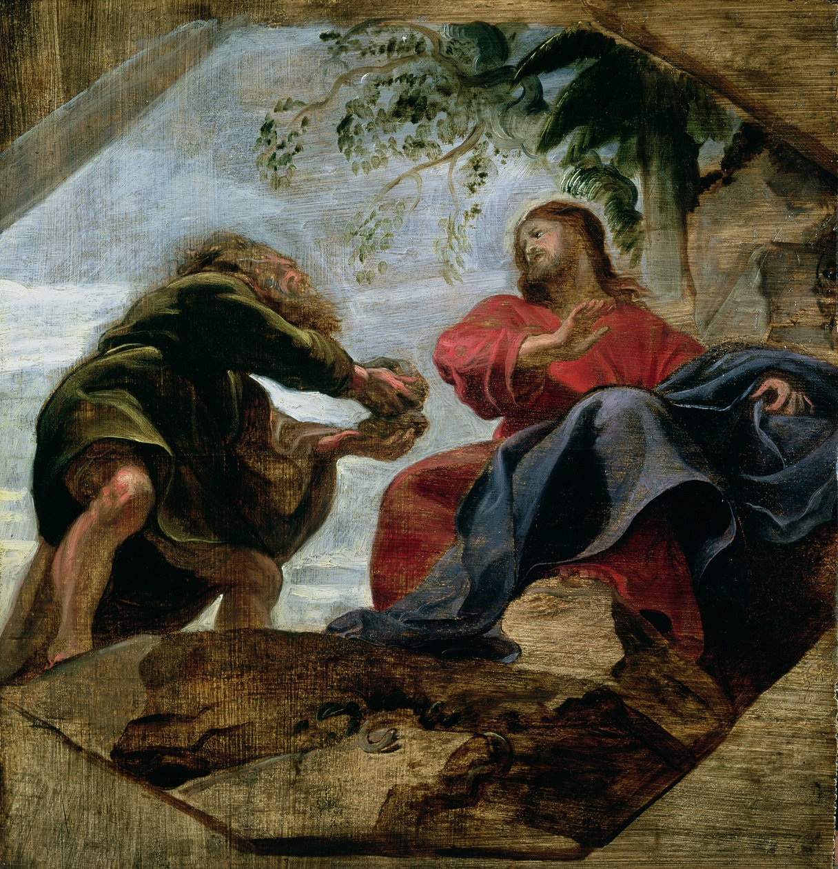La Tentation du Christ, 1620 - Peter Paul Rubens