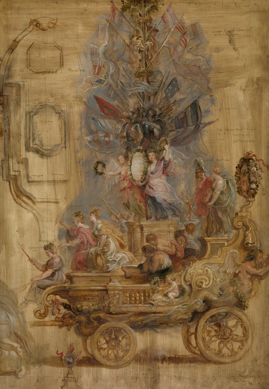 Le Chariot Triomphal de Kallo, 1638 - Peter Paul Rubens