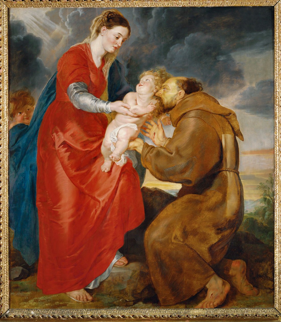 La Vierge présente l