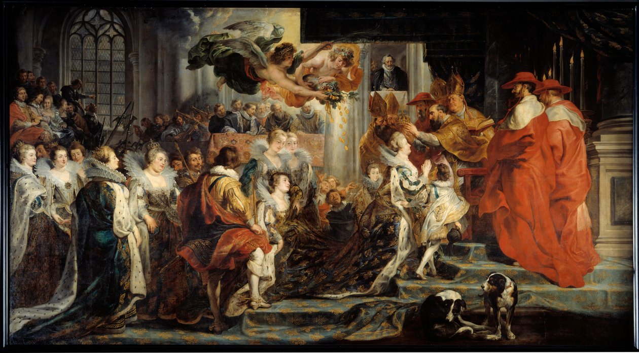 Le couronnement de Marie de Médicis - Peter Paul Rubens