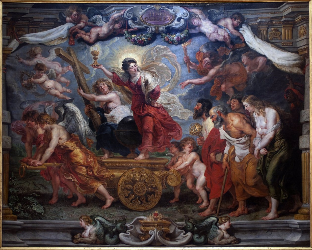 Le triomphe de la foi catholique. Allégorie du triomphe de l