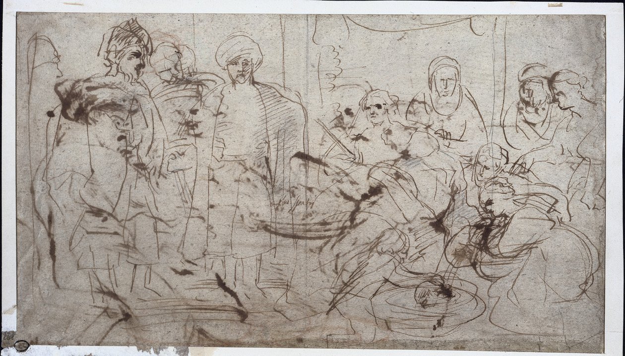 Tomyris avec la tête de Cyrus (verso) - Peter Paul Rubens