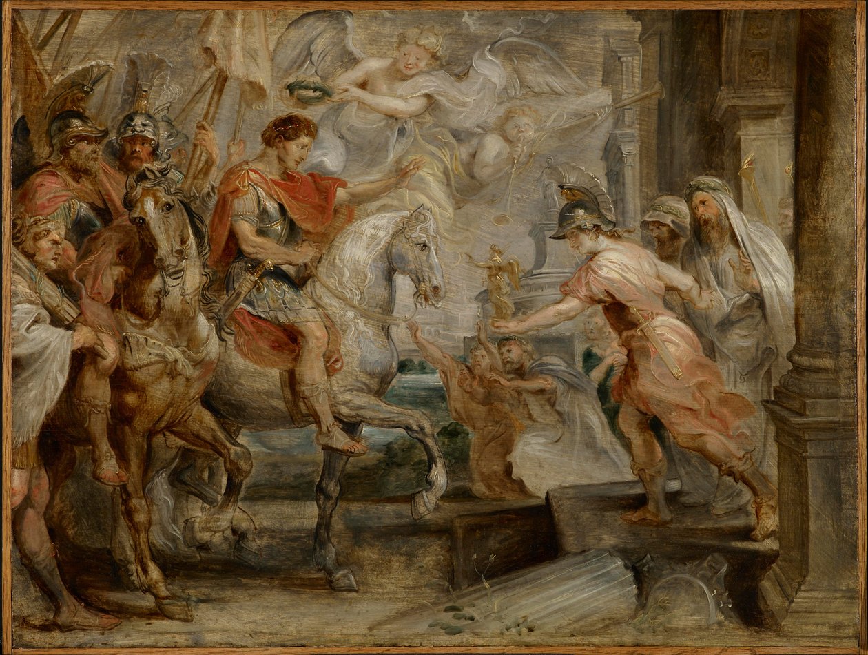 Entrée triomphale de Constantin à Rome - Peter Paul Rubens