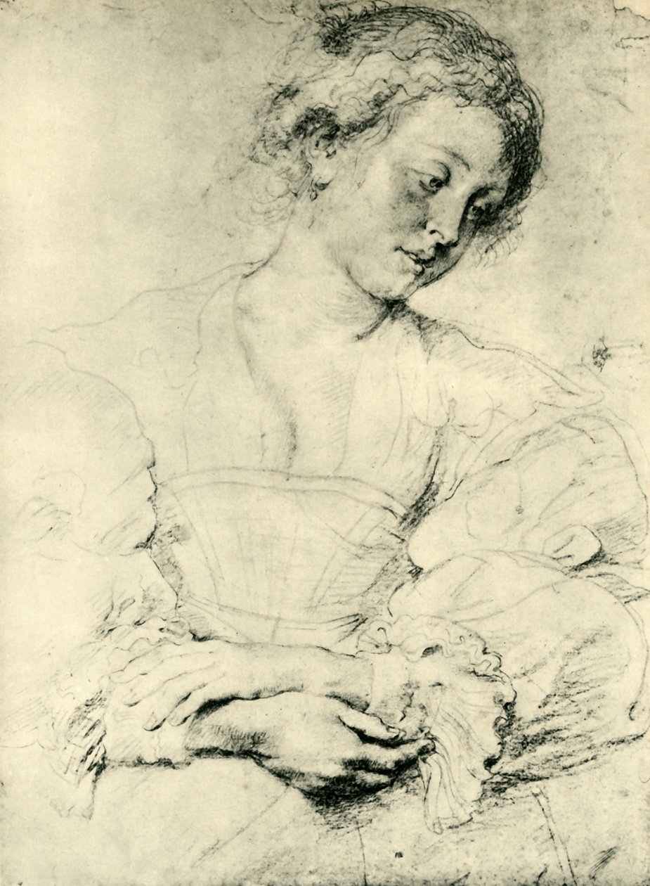 Jeune femme aux mains croisées, 1629-1630 - Peter Paul Rubens