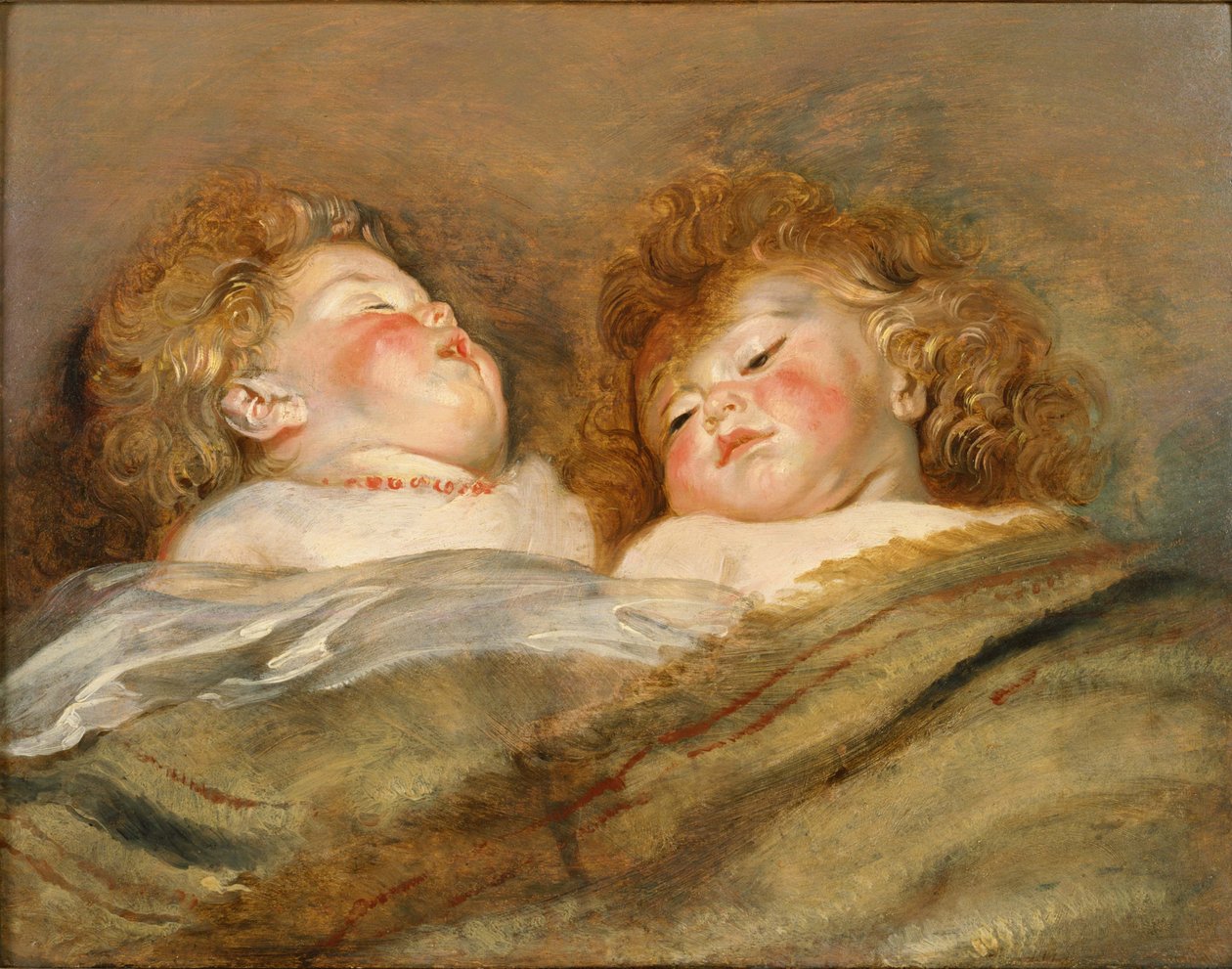 Deux enfants endormis - Peter Paul Rubens