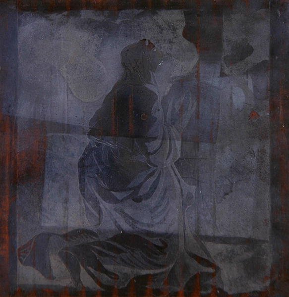 Plaque pour Élie dans le désert - Peter Perez Burdett