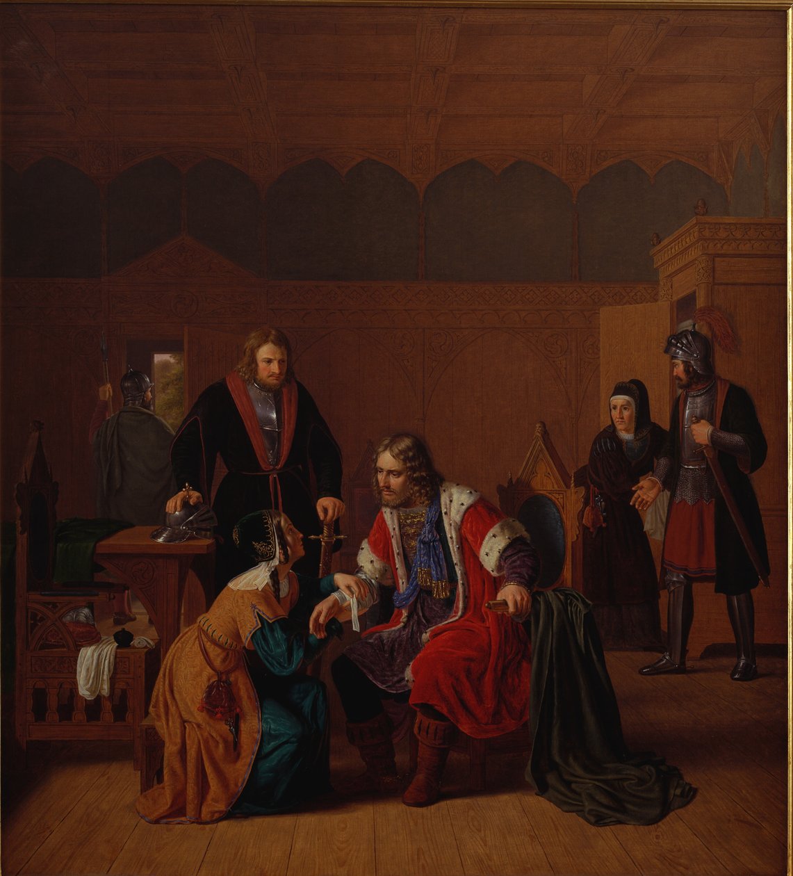 Valdemar le Grand soigné dans la maison de la mère d