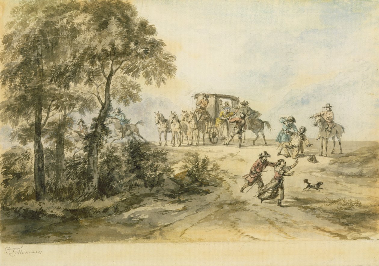 Coche et bandit de grand chemin - Peter Tillemans
