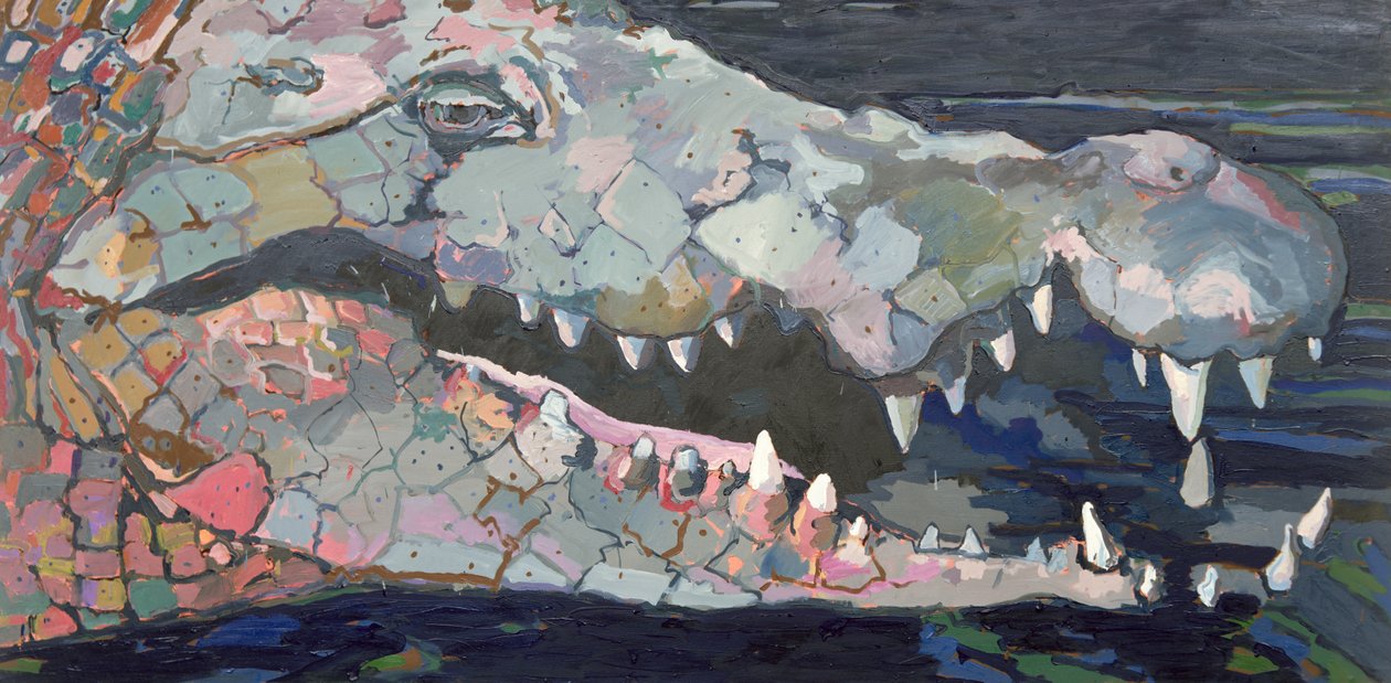 Plus loin dans la rivière - Le crocodile - Peter Wilson