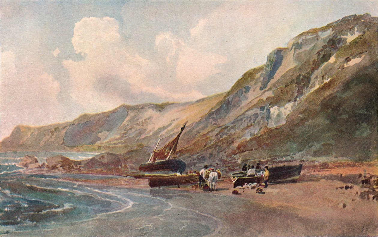 Scène côtière, vers 1819 - Peter de Wint