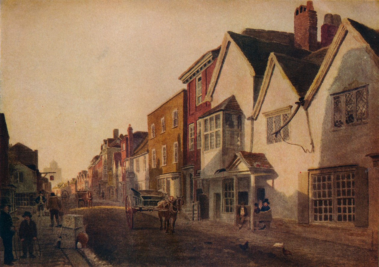 Eton High Street, XIXe siècle, 1924 - Peter de Wint