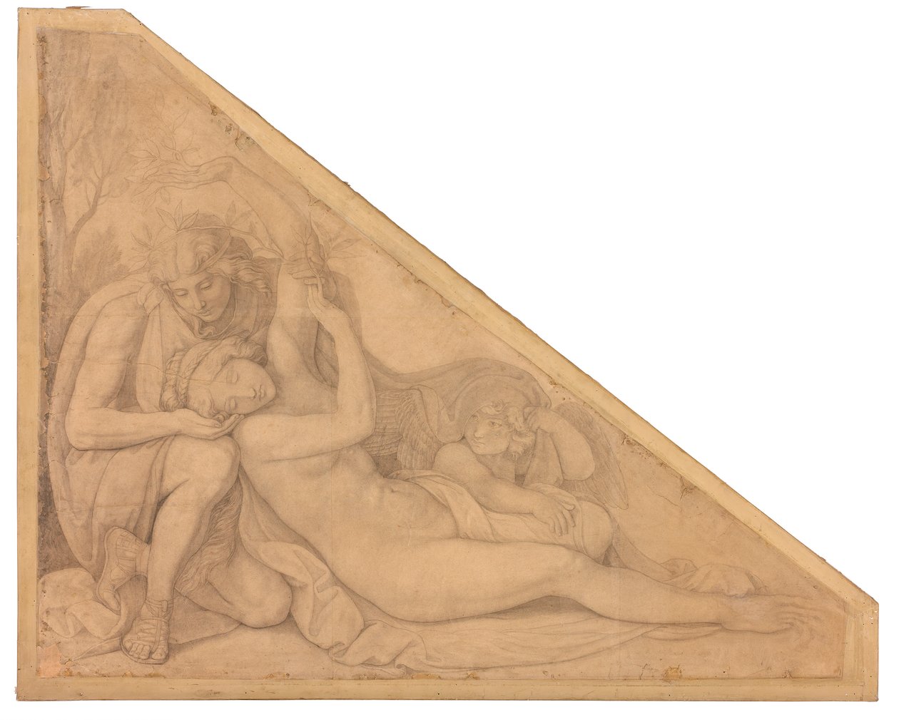 Apoll und Daphne - Peter von Cornelius