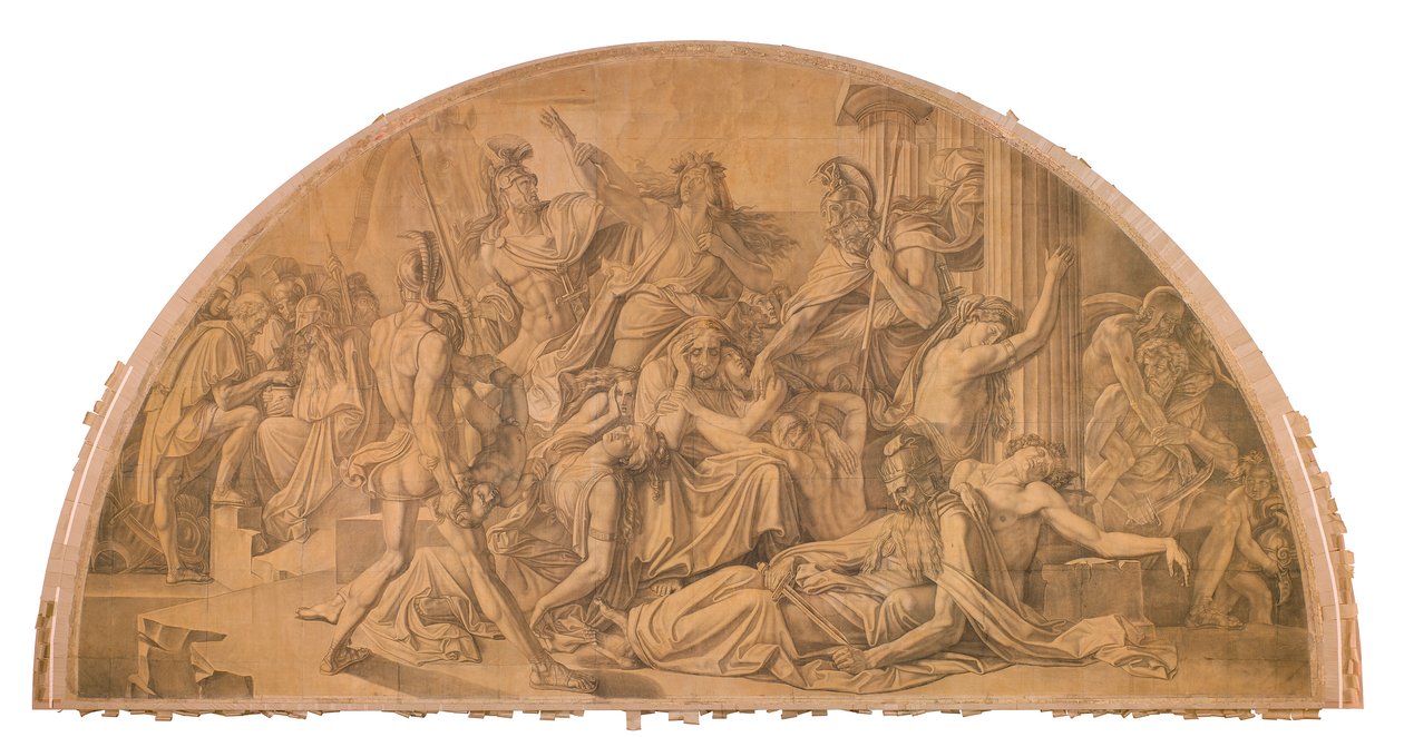 Der Untergang Trojas - Peter von Cornelius