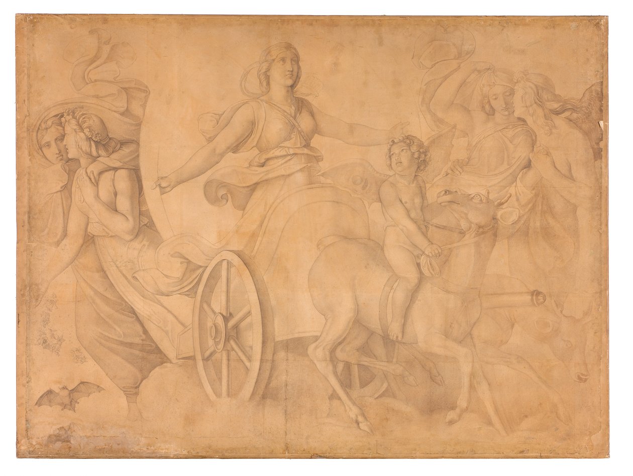 Der Wagen der Artemis - Peter von Cornelius