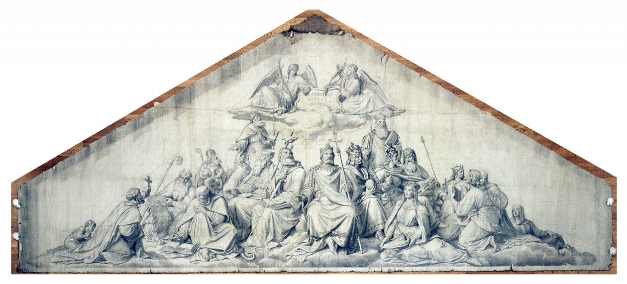Les propagateurs du christianisme, les saints rois et les vierges - Peter von Cornelius