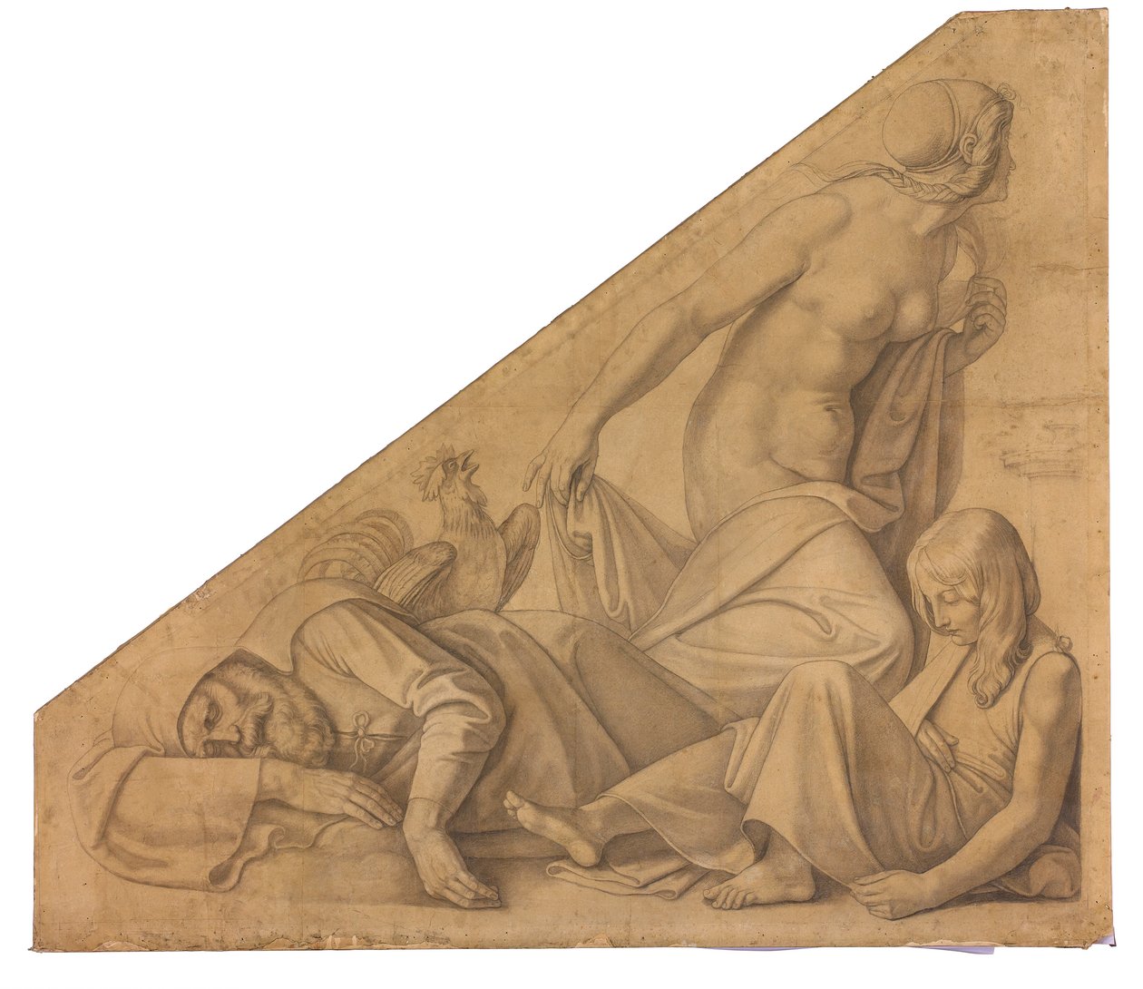 Eos, Tithonos und Memnon - Peter von Cornelius