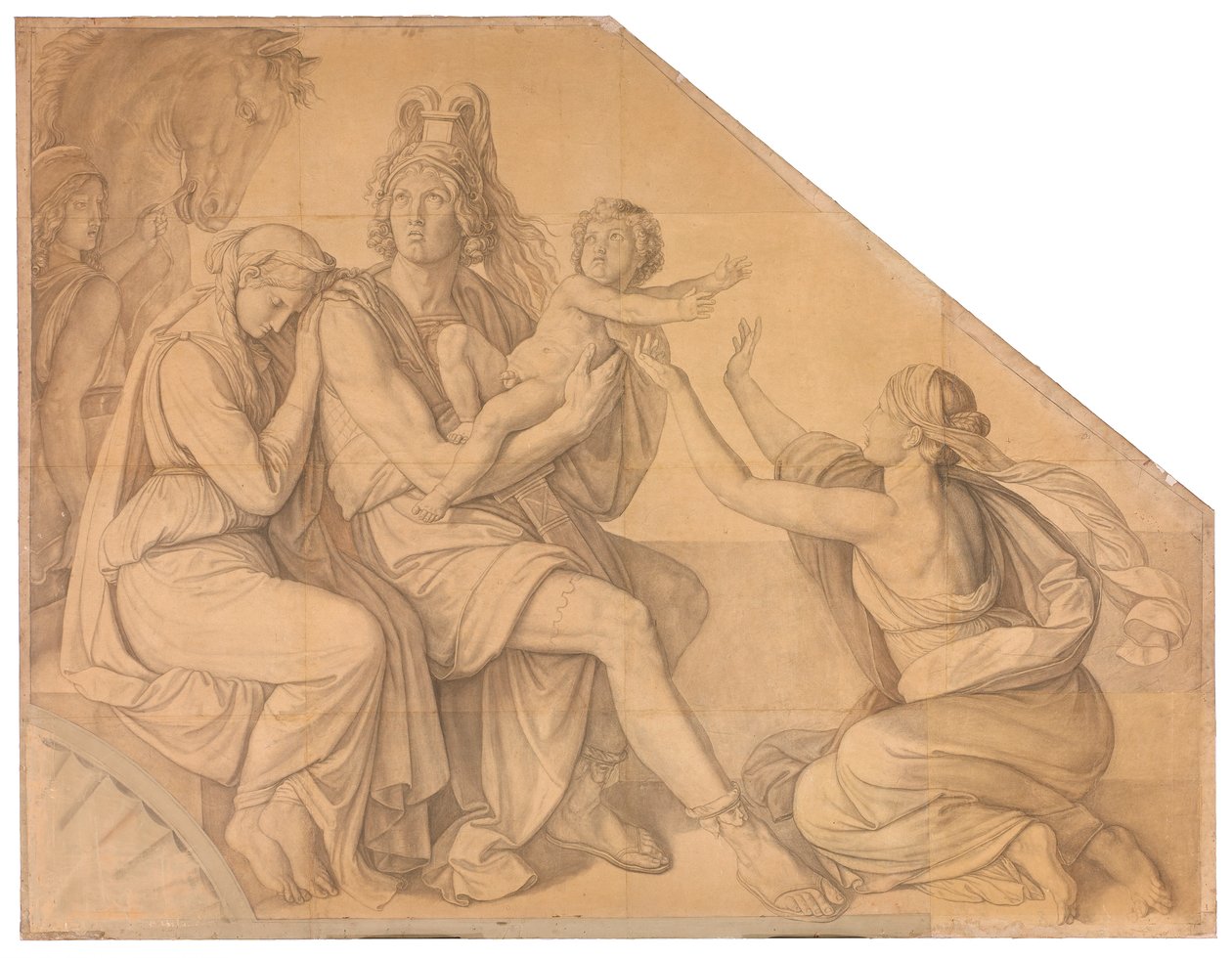 Hektors Abschied von Andromache - Peter von Cornelius