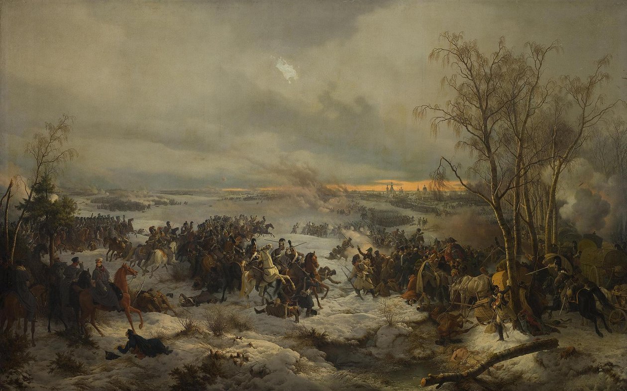 La Bataille de Krasnoi Krasny le 17 novembre 1812 - Peter von Hess