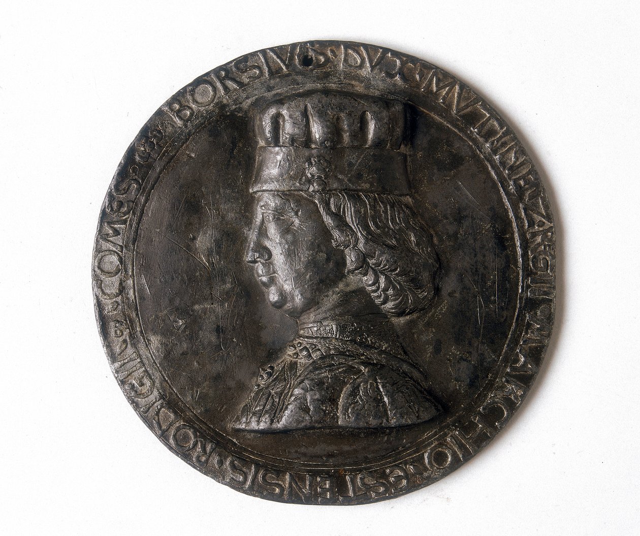Médaille représentant Borso d