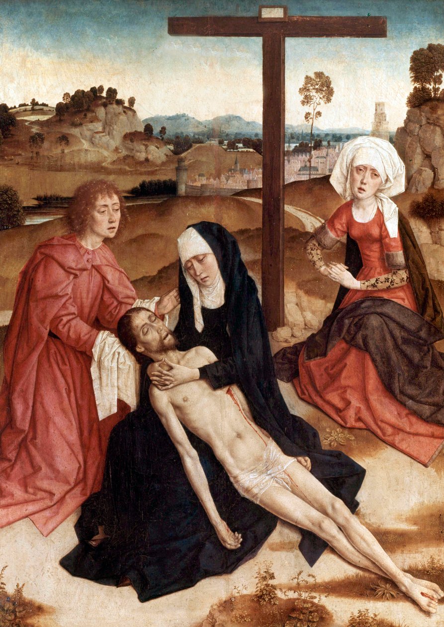 Lamentation sur le Christ mort, c.1444 - Petrus Christus